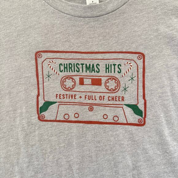 Wild Mae Design Co. Christmas Hits Mixtape Tee Size S(6-8y) - Picture 2 of 4
